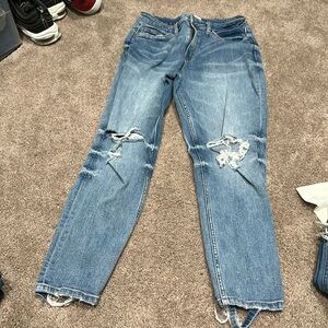 Flying Monkey straight leg ripped jeans